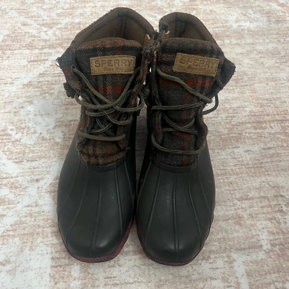 Women’s Sperry Top Slider Saltwater Short Rain Boot - Picture 2 of 5